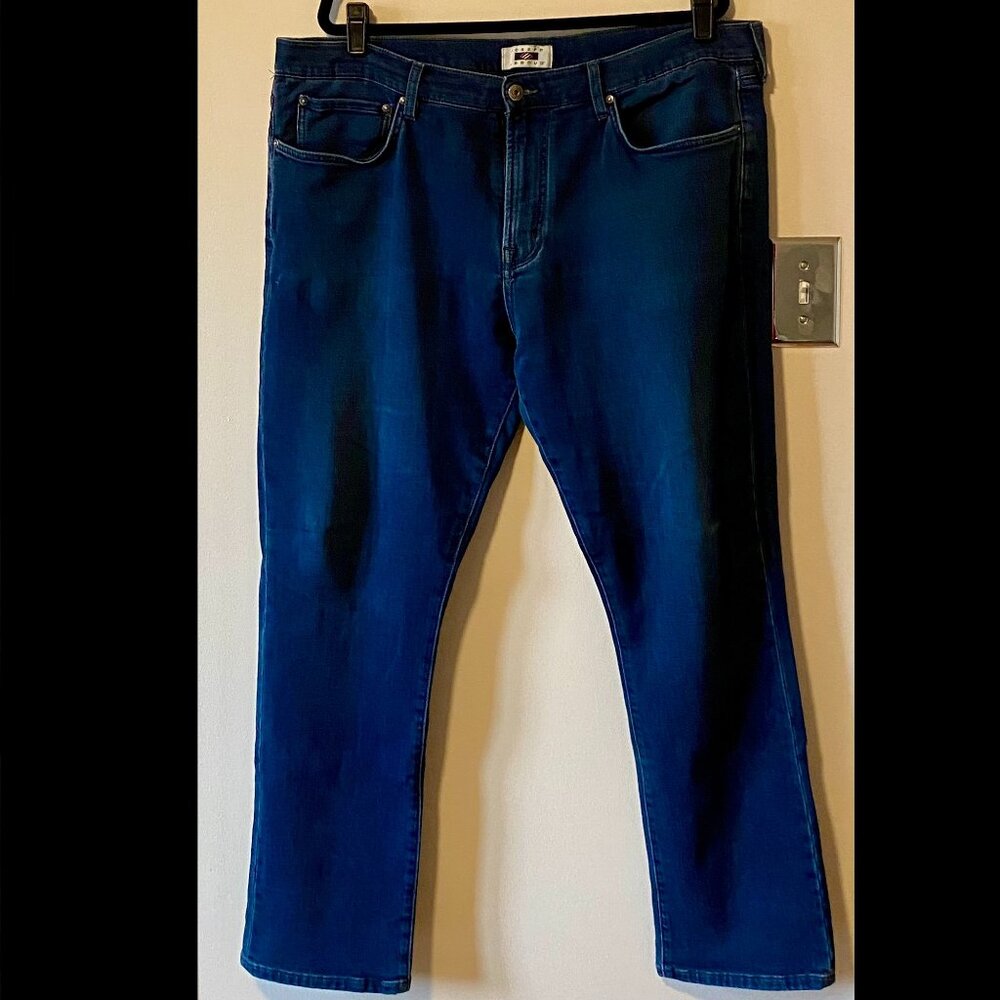 Joseph Abboud Jeans 40x32 Straight Classic Fit Stretch Men's Dark Wash